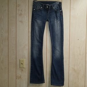 Women Silver jeans